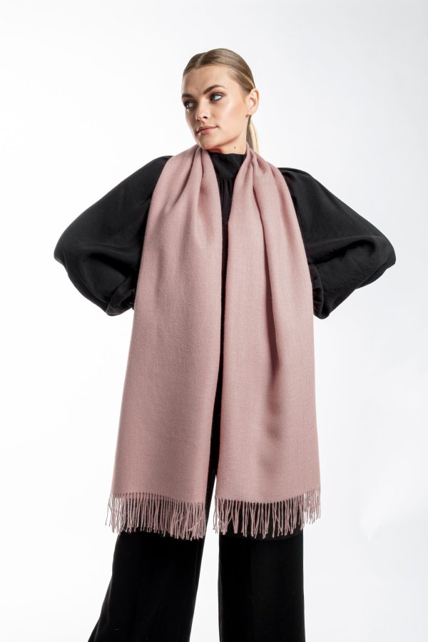 Yura - Xal d'alpaca en rosa