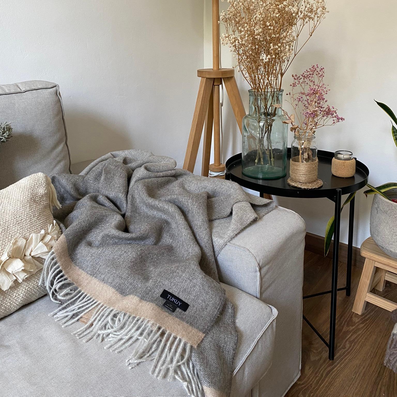 How to Style a Throw on a Sofa