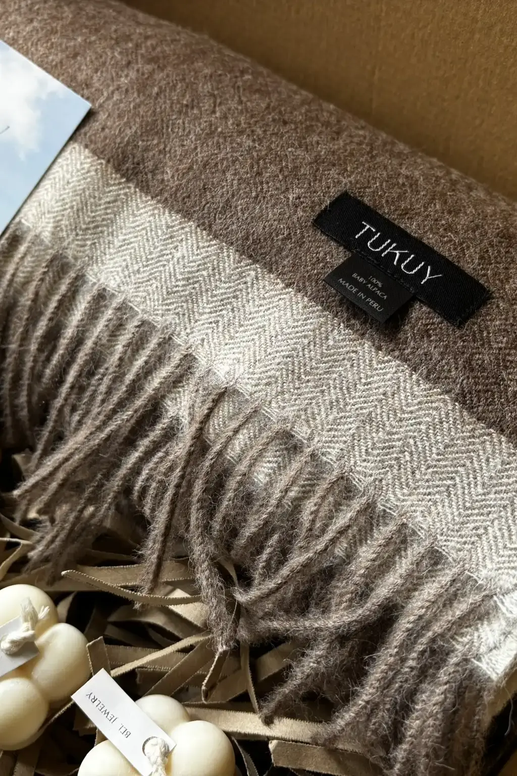 Set de regalo de alpaca personalizable.
