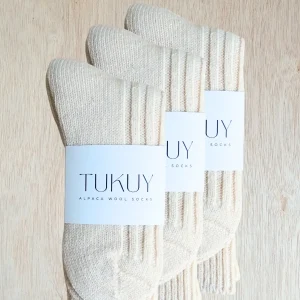 alpaca socks in a bundle from tukuy brand