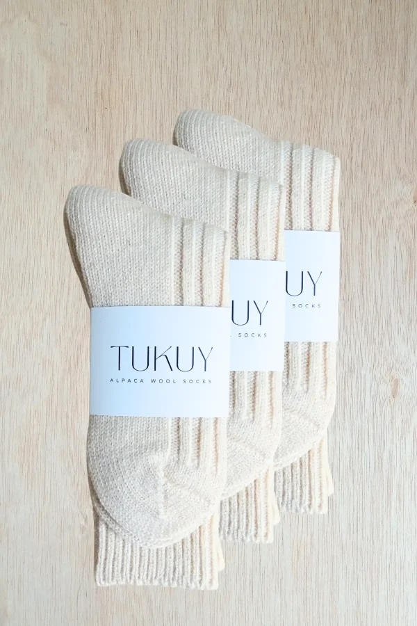 alpaca socks in a bundle from tukuy brand